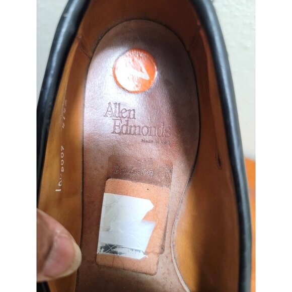 Allen Edmonds Black Leather Tassel Loafers Men's 10.5B Vintage Style Classic Des - Picture 8 of 10